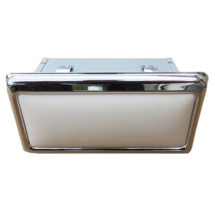 Ashtray White Leather - W113