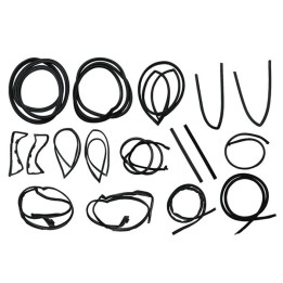 16 Pieces Caouthouc - W113