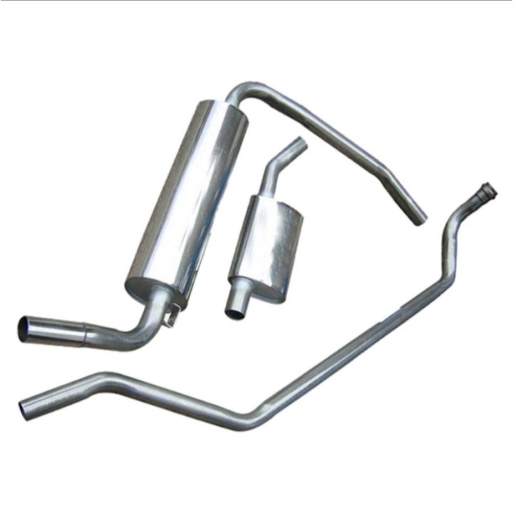 Complete Stainless Steel Exhaust Line - 190SL W121