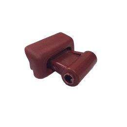 Sun Visor Clip Set Burgundy - SL 107