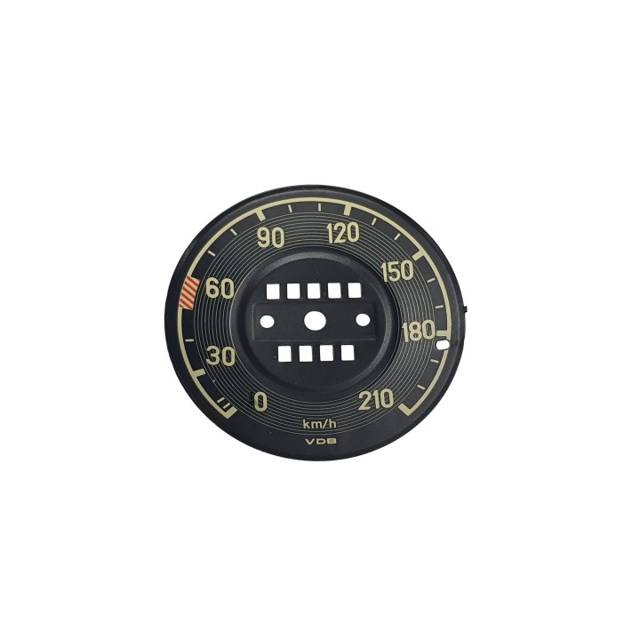 Speedometer Dial Face - W111- KM Version