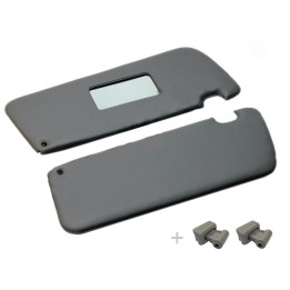 Zonnekleppen met clipjes Zwart SL107 - PRE-ORDER