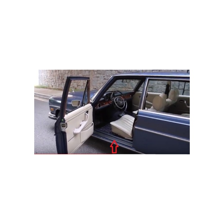 Sill Mat Set Rubber Creme Beige W108 W109