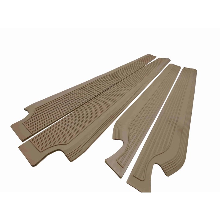 Sill Mat Set Rubber Creme Beige W108 W109