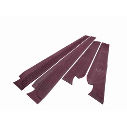 Tapis de Seuil Burgundy Rouge W114 W115