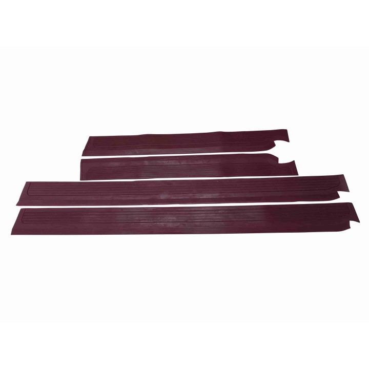 Schwellermatten Set Burgundy Rot W114 W115