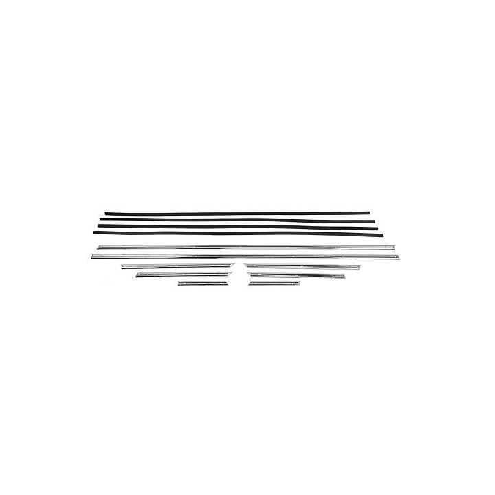 Moulures Chrome Haut - 8 pcs - W113