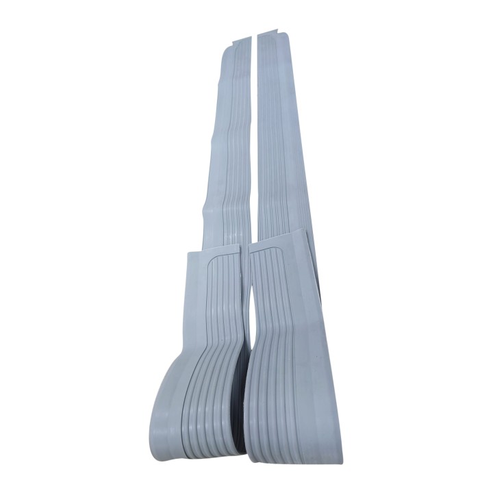 Sill Mat Set Rubber Grey R107 - 1076860180