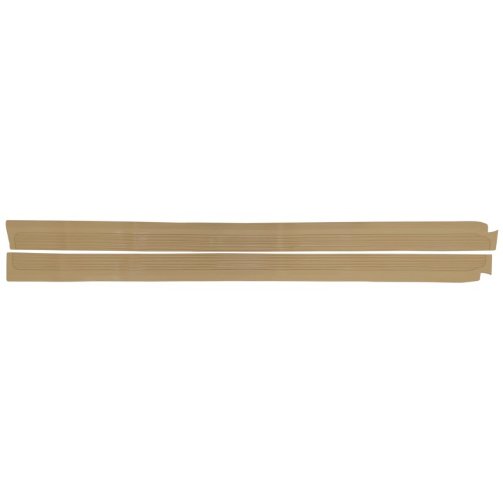 Sill Mat Set Rubber Cream W114 COUPE - 1156861380 - 1156861480
