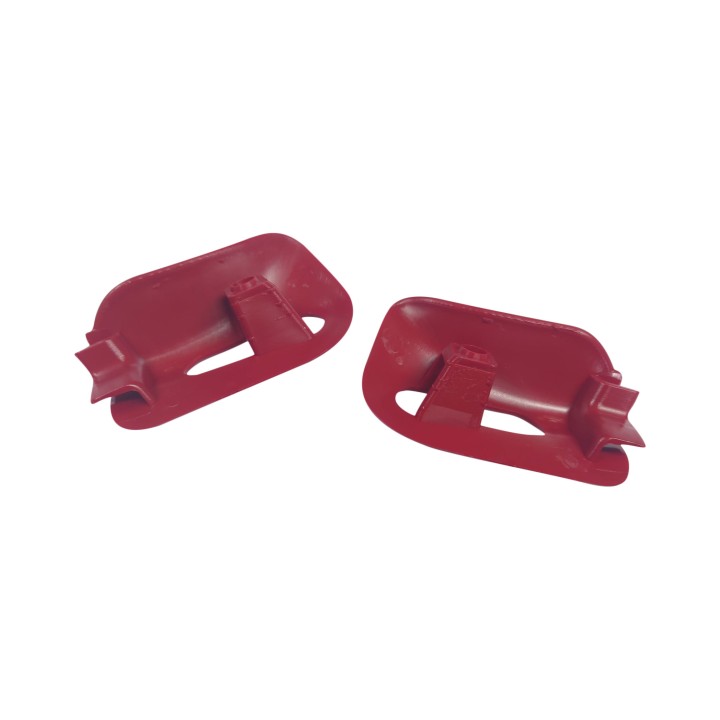 Zonneklep Sierclipjes Set Rood R129 A124 – A1298110661