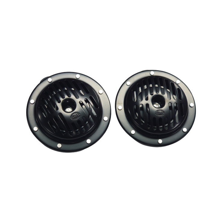 Hella Claxon Set Zwart - W113 230SL 250SL 280SL - 0005423320