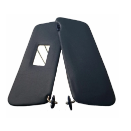 Sunvisor Set Blue W114 W115 /8 - 1088101210 - 1088101110