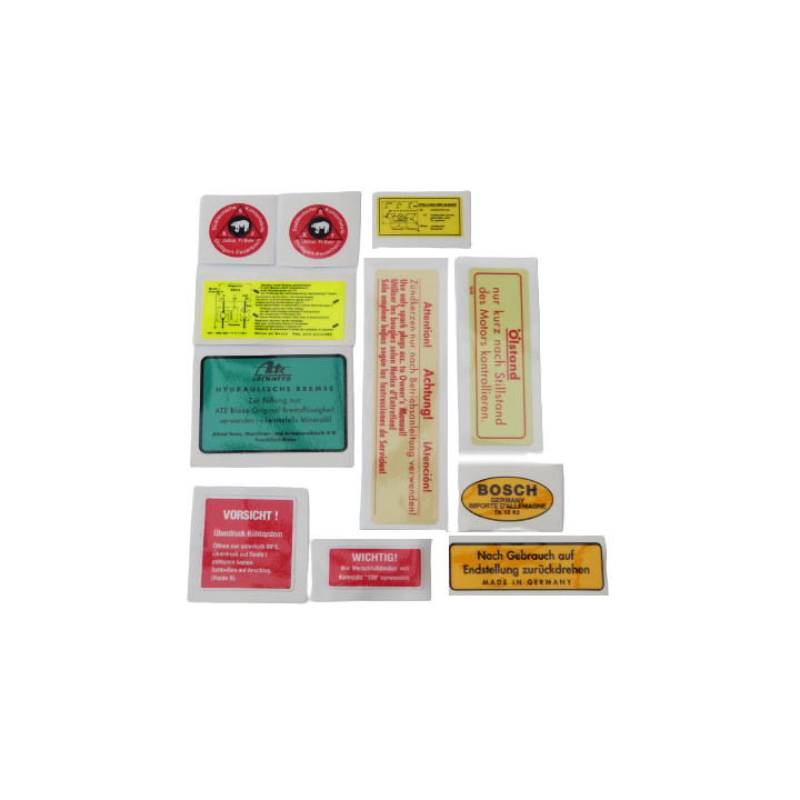 Sticker Set 11-pcs 190SL
