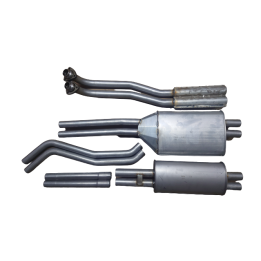 Complete Exhaust Line - EARLY 230SL  W113 Pagoda