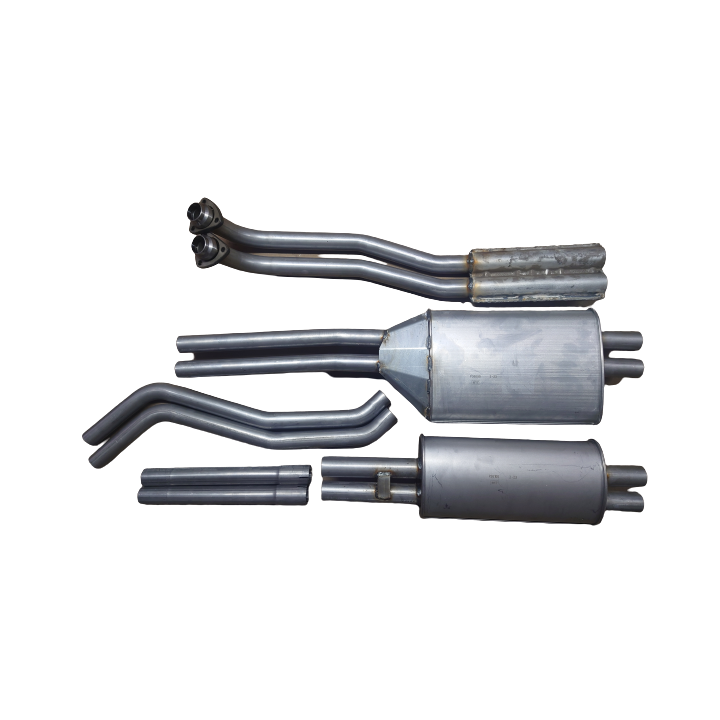 Complete Exhaust Line - EARLY 230SL  W113 Pagoda