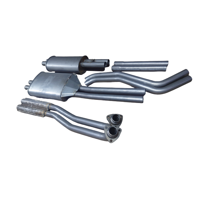 Complete Exhaust Line - EARLY 230SL  W113 Pagoda