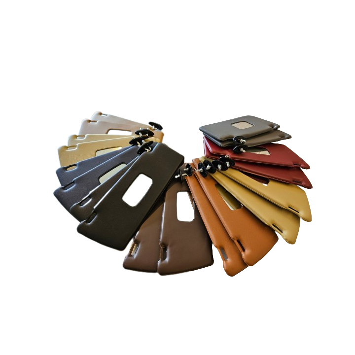 Sunvisor Set Burgundy W123 - 1238103710 - 1238103810