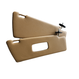 Sunvisor Set Beige W123 - 1238103710 - 1238103810
