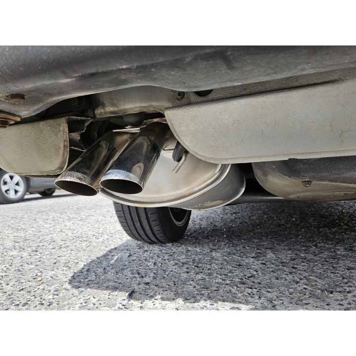 Chrome Exhaust Pipe Trim Piece R107 - 1074908421