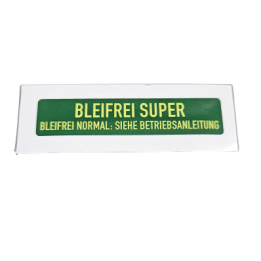 Sticker Bleifrei Super R107 W123 W124 W126 W201 R129 - 1245845021 A1245845021