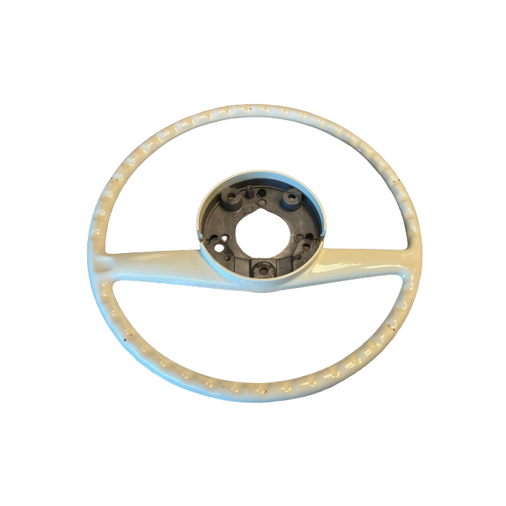 Ivory Complete Steering Wheel - W111 W113 W114 - 1154640301 - Classic Mercedes Parts