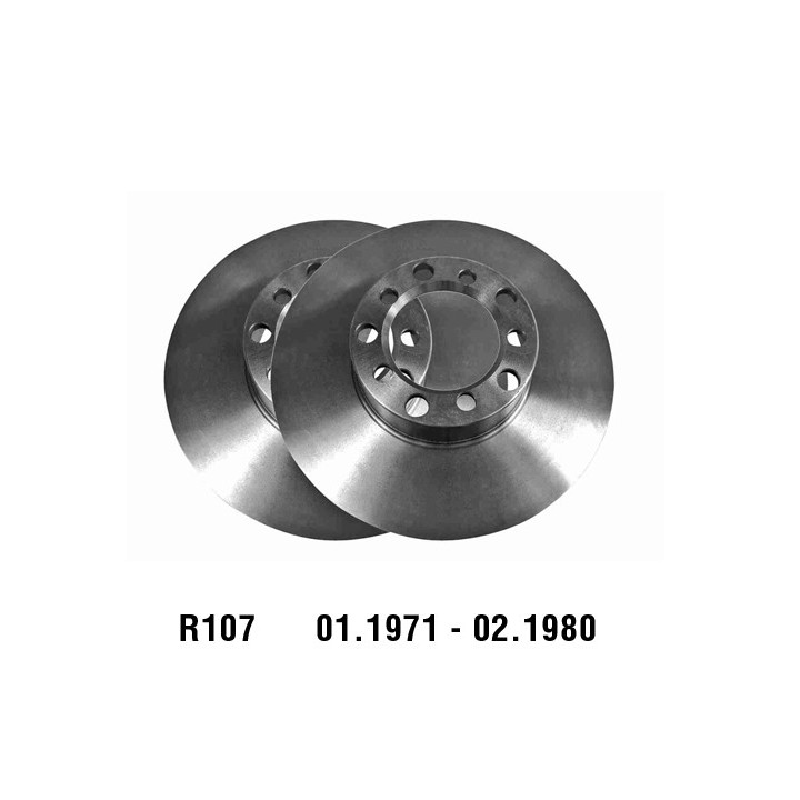 Disques de frein Avant R107 1971-1980