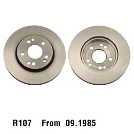 Front Brake Discs R107 From 1985