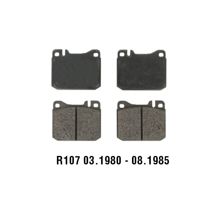 Bremsbelage Vorderachse Spat R107 W123 - 0014207520 0014209920