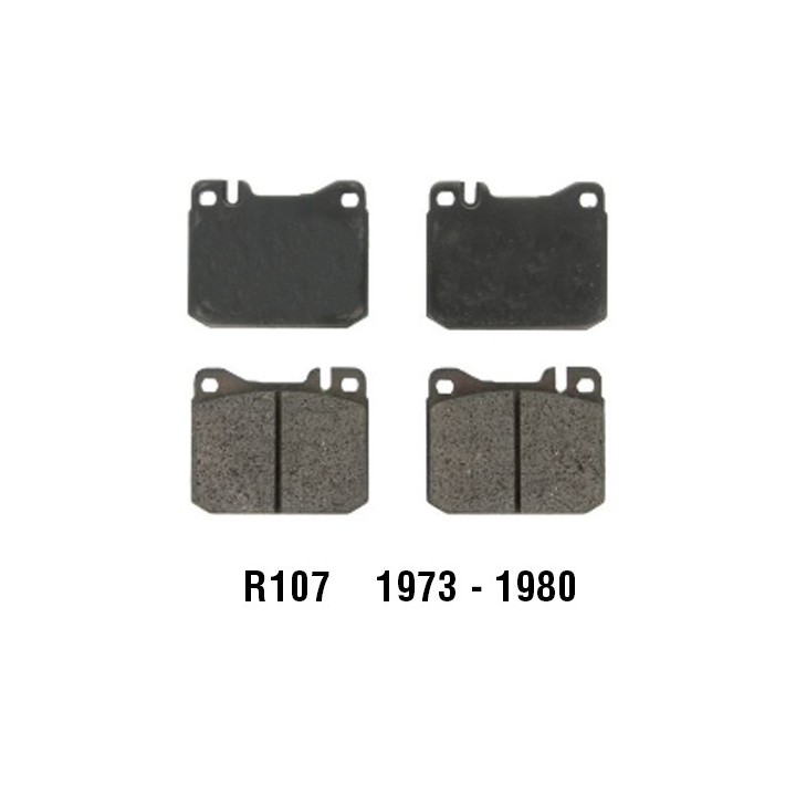 Remblokken Vooras R107 W114 W115 W116 W123 - 0014207820