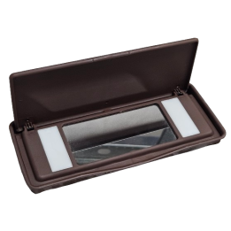Sun Visor Vanity Mirror Brown R107 560SL W126 560SE 560SEC