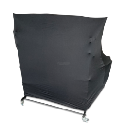 Premium Schutzabdeckung aus Weichem Stretchstoff für Hardtop-Wagen - Schwarz