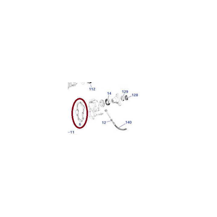 Manual Gearbox Gasket W113 1112610079 A1112610079