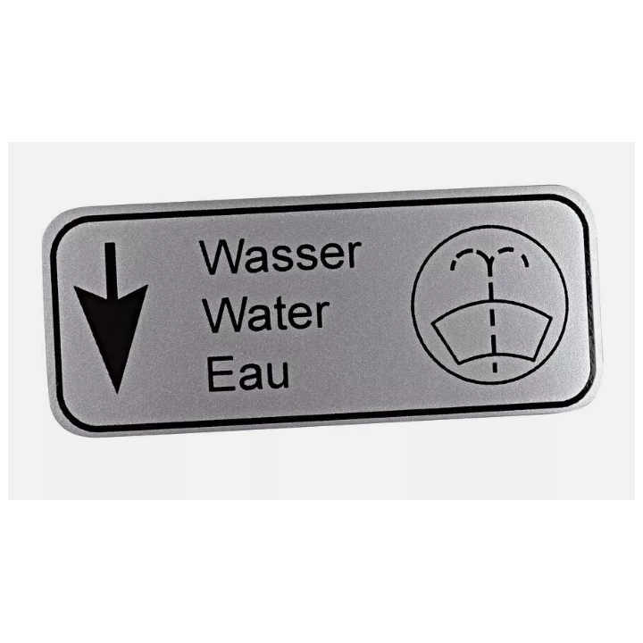 Ruitensproeier Sticker 190SL Porsche 356 911 VW 1500 1600 1500 1600 - 8101502400