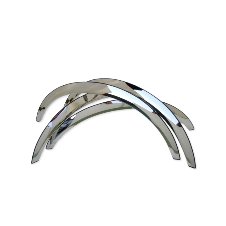 Chrom-Kotflügelleisten Satz Mercedes M-CLASS W163 1998 - 2005