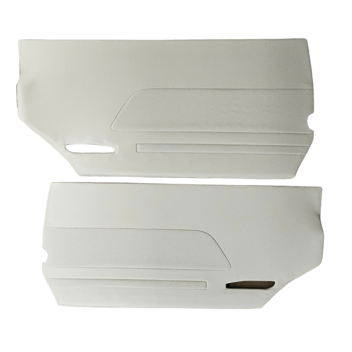 Satz Türverkleidungen Cream Incl Chrom Zierleiste R107 C107 1077203770 1077203870