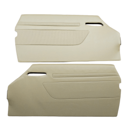 Satz Türverkleidungen Beige Incl Chrom Zierleiste R107 C107 1077203770 1077203870