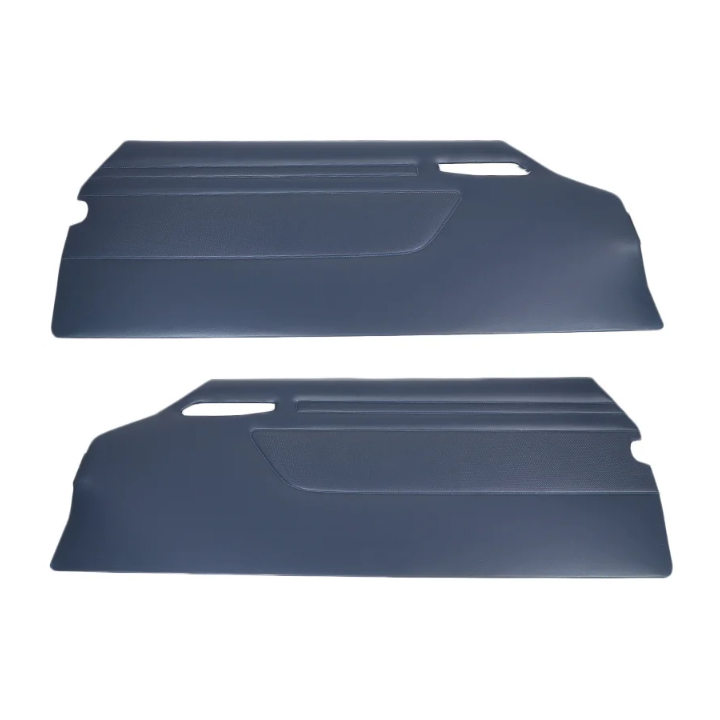 Satz Türverkleidungen Blau Incl Chrom Zierleiste R107 C107 1077203770 1077203870
