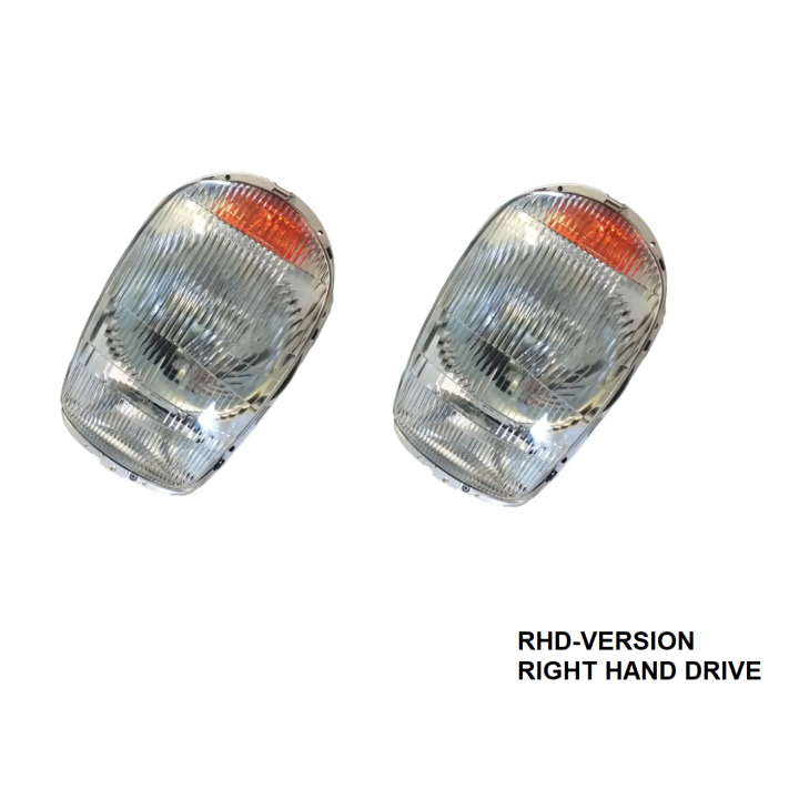 2 Headlights - EU - RHD - W113 - 1138200461 - Classic Mercedes Parts