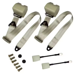 Automatic 3-Point Seat Belt Beige W113 W120 W121 W110 W111